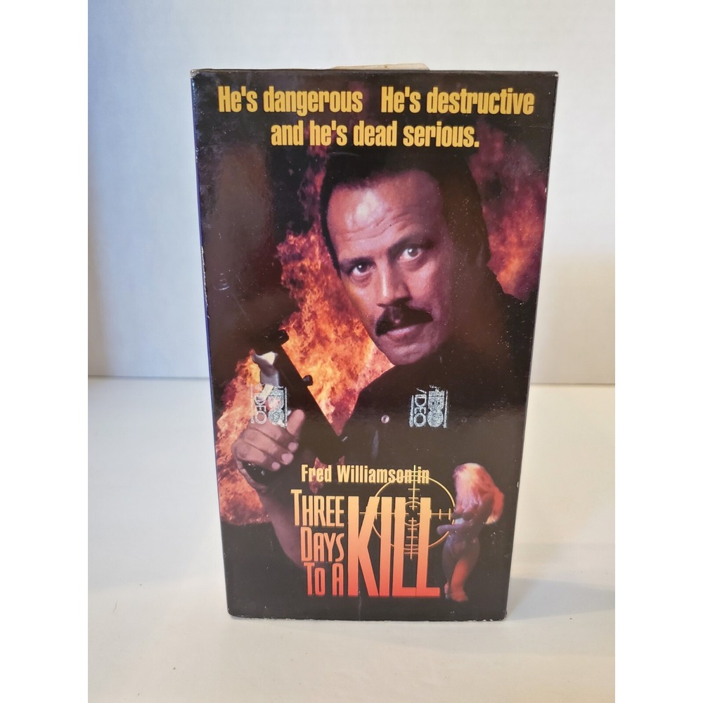 Three Days To A Kill (1992 VHS) Fred Williamson